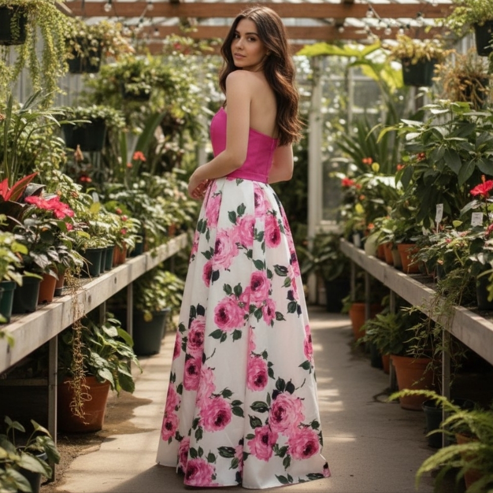 B Darlin Strapless Dress - Size 3
